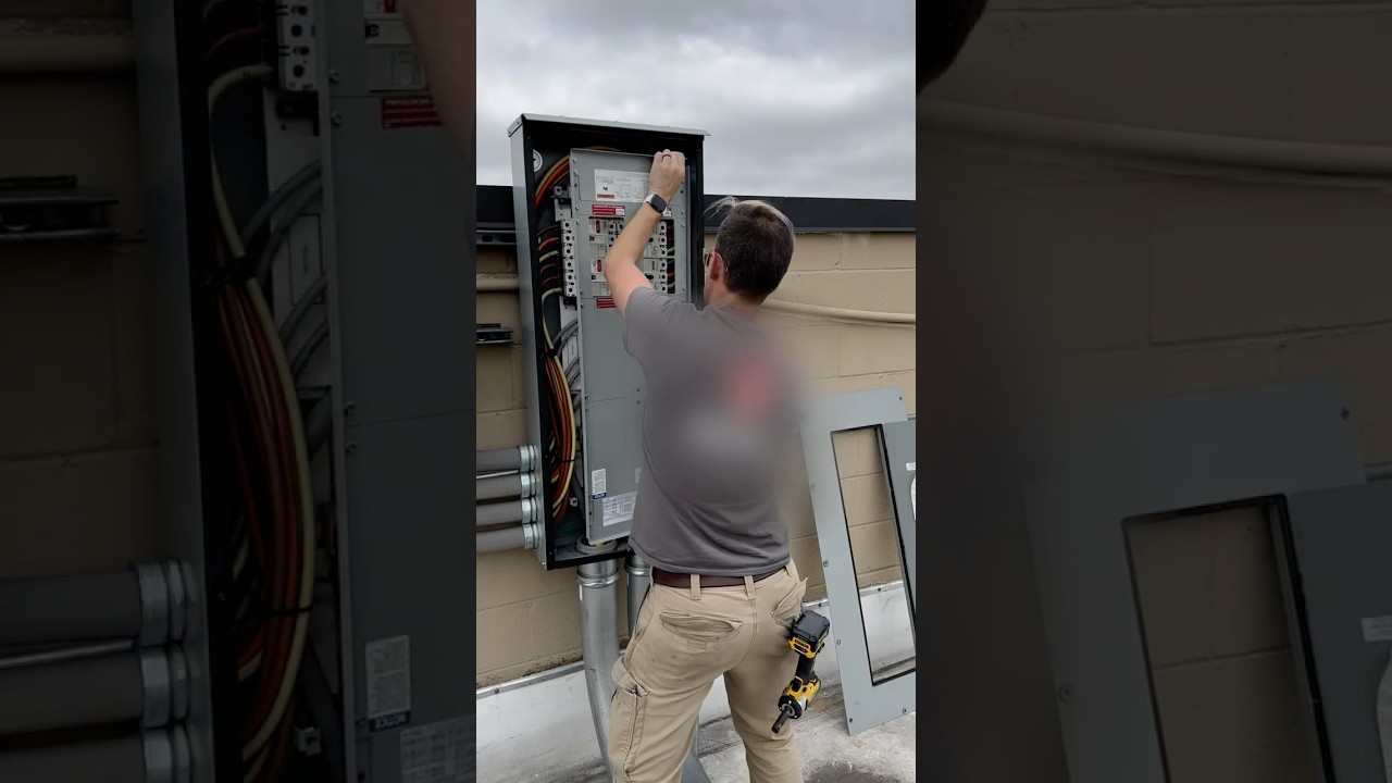 Breaker troubleshooting #electrician #solar #maintenance