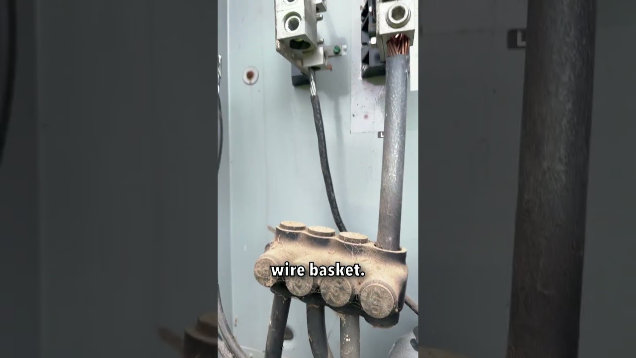 Marred wire #electrician