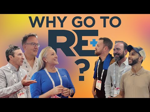 What's important to people at RE+ 25?