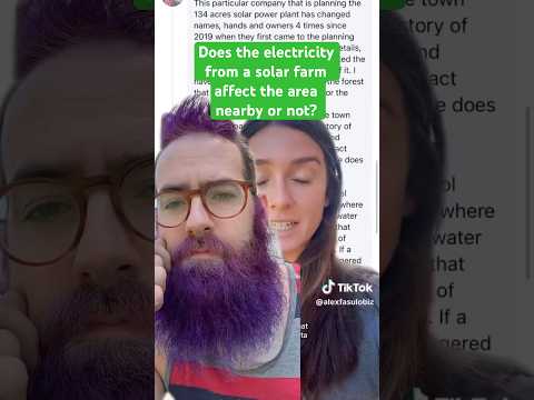 The queen of hearing a thing and repeating it without research. #alexfasulo #solarfarms #grid