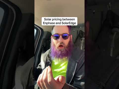 Why are people not talking about this 😳 #solar #storage #enphase #solaredge #pricing