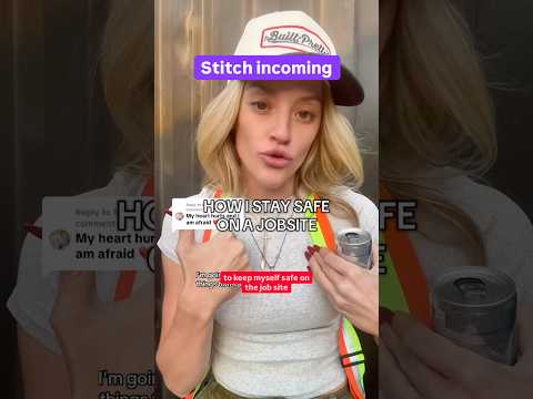 How women in the trades actually feel! stitch with @Built.Pretty  #bluecollar #womenintrades